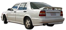 1988-1991 Saab 9000 4DR Duraflex Turbo Look Rear Bumper Cover - 1 Piece (S) - 105426