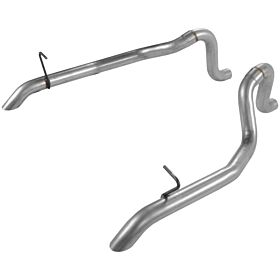 1987-1993 Ford Mustang GT 5.0L Flowmaster Tailpipes - 15805
