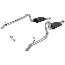 1987-1993 Ford Mustang GT 5.0L Flowmaster Force II Cat-Back Exhaust - 17106