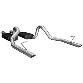 1986-1993 Ford Mustang LX 5.0L Flowmaster American Thunder Cat-Back Exhaust - 17113