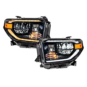 2014-2021 Toyota Tundra LED Reflector Headlights Pair By Form Lighting - FL0002