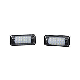 2008-2021 Subaru WRX STi LED License Plate Lights Pair - Clear By Form Lighting - FL0053-form-lic-2983