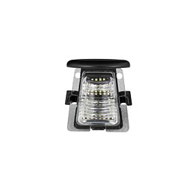 2009-2018 Jeep JK Wrangler LED License Plate Lights Pair - Clear By Form Lighting - FL0065-form-lic-1633