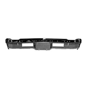 1973 Chevrolet Nova Front Bumper Chrome With Impact Strip Holes  - GMK4012000731 - 