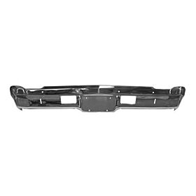 1974 Chevrolet Nova Front Bumper Chrome Without Impact Strip Holes - GMK4012000742 -