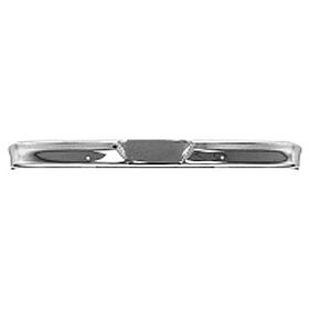 1967-1978 Ford F-Series Pickup Front Bumper Chrome Without License Plate Holes; 90 Degree Ends - GMK3144000672A - C4TZ-17757-D