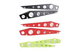 2015-2021 Subaru WRX Fender Shrouds Red by GrimmSpeed - 096048