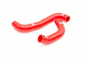 2008-2014 Subaru Impreza WRX Radiator Hose Kit Red by GrimmSpeed - 405326