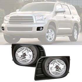 2004-2006 Toyota Solara Fog Lights w/Switch & Wiring Kit - 12-TY376-B2B