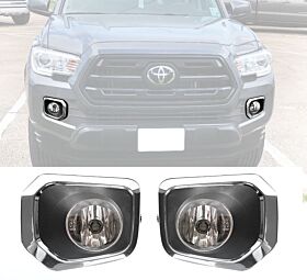 2016-2023 Toyota Tacoma Fog Lights w/Switch & Wiring Kit - 12-TY831-B2B