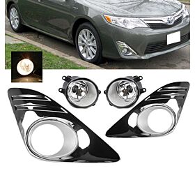 2012-2014 Toyota Camry Fog Lights Clear - 3-WQ-TY-008A