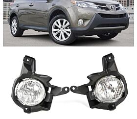 2013-2015 Toyota RAV4 OE Style Fog Lights Clear - 3-WQ-TY-101