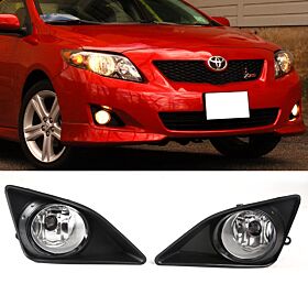 2008-2010 Toyota Corolla Fog Lights Clear - 3-WQ-TY-403A
