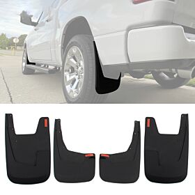 2019-2024 Dodge Ram 1500 Polypropylene Mud Guards Flaps 4PCS - 5-BLM-DR150019