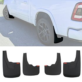 2019-2024 Dodge Ram 1500 Polypropylene Mud Guards Flaps 4PCS - 5-BLM-DR150019FF