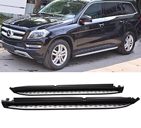 2013-2019 Mercedes Benz GL X166 OE Style Running Board Side Step Bars - 5-RB-MBGL45013-LED