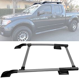 2005-2022 Nissan Frontier Aluminum Black Roof Rack Cargo Carrier - 5-RR-NF054D