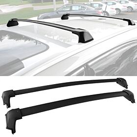 2017-2021 Honda CR-V Aluminum OE Style Roof Rack Rail Cross Bar Black - 5-RRCB-HCRV17OE