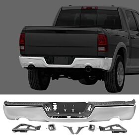 2009-2018 Dodge Ram 1500 Rear Step Bumper - 5-SBR-DR09DT-CH