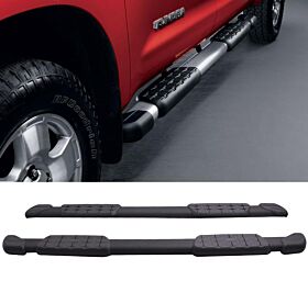 2007-2021 Toyota Tundra Crewmax OE Style Side Step Bar Running Boards - 5-SSB-TTUN07CCOE-BK