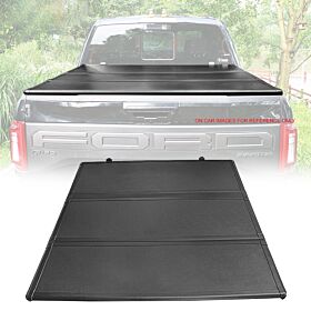 2005-2015 Toyota Tacoma 5' FRP Hard Tri-Fold Tonneau Bed Cover - 5-TCTF3U-TTCM055FT