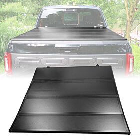 2004-2007 Chevrolet Silverado 1500 5.8' Hard 4-Fold Tonneau Bed Cover - 5-TCTF4-CSV045FT