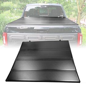 2007-2013 Chevrolet Silverado 1500/2500HD/3500HD 6.5' 4-Fold Tonneau Bed Cover - 5-TCTF4-CSV076FT