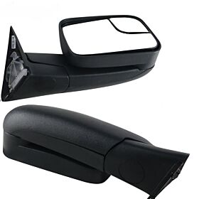 1994-2002 Dodge Ram 1500/2500/3500 Side View Tow Mirrors 2PCS/Extendable Telescoping Dual Arms (Manual Adjustment) - 5-TM-DR94P