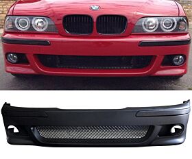 1996-2003 BMW 5-Series E39 Sedan/Wagon Polypropylene M5 Style Front Bumper - 8-FB-M5E399602-MD