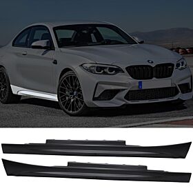 2011-2021 BMW 2-Series F23 Polypropylene M2 Style Side Skirts - 8-SK-F22M2-PP