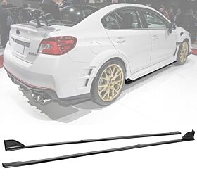 2015-2021 Subaru Impreza WRX/STI 4DR Sedan Polypropylene CS Style Side Skirts - 9-SS-0023