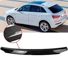 2015-2018 Audi Q3 Carbon Fiber Rear Bumper Cover Protector Step Plate - 9-ST-0035