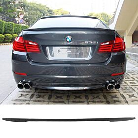 2011-2016 BMW 5-Series F10 4DR Sedan ABS Trunk Spoiler/Wing Matte Black - AST-BF10P-MB