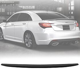 2011-2014 Chrysler 200 4DR Sedan OE Style Trunk Spoiler/Wing Matte Black - AST-CHR200OEFM-A