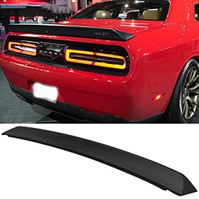 2008-2023 Dodge Challenger ABS Trunk Spoiler/Wing Matte Black - AST-DCHALL08SRT-A