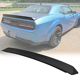 2008-2023 Dodge Challenger Hellcat Style Trunk Spoiler/Wing Matte Black - AST-DCHALL08SRT-A_IK2