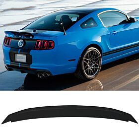 2010-2014 Ford Mustang V8 OE Style Trunk Spoiler/Wing Matte Black - AST-FM10GTOE-A