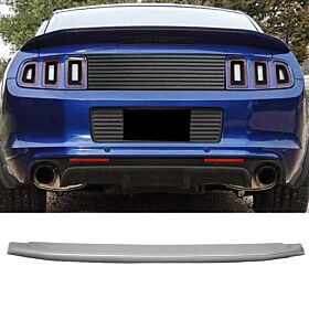 2010-2014 Ford Mustang OE Style Trunk Spoiler/Wing Brilliant Silver #UI - AST-FM10GTOE-UI