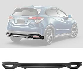 2016-2018 Honda HR-V Polyurethane Mu Style Rear Bumper Lip - BKP-HHRV15MU-R