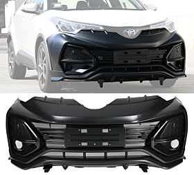 2018-2020 Toyota C-HR Polypropylene Front Bumper - BKP-TCHR17H-PP-F