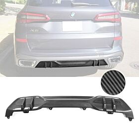 2019-2021 BMW X5 Polypropylene Rear Bumper Diffuser - BLD-BG05MTMPI-CFL