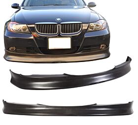 2005-2008 BMW 3-Series E90 Polyurethane IK Style Front Bumper Lip - BLF-BE90IK-PU