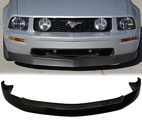 2005-2009 Ford Mustang GT 4.6L/V8 Polyurethane Front Bumper Lip Ebony #UA - BLF-FM05V8IKC-UA