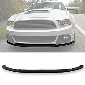 2013-2014 Ford Mustang Base/GT V6/V8 Polyurethane GT-R Style Front Bumper Lip - BLF-FM13RO-PU
