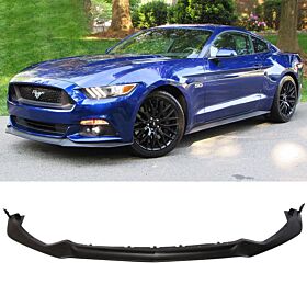 2015-2017 Ford Mustang 2DR Coupe/Convertible Polyurethane Front Bumper Lip - BLF-FM15GTOE-PU
