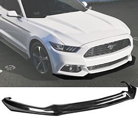 2015-2017 Ford Mustang Carbon Fiber Front Bumper Lip - BLF-FM15IDK-CF