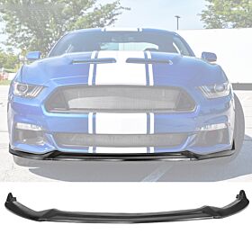 2015-2017 Ford Mustang Shelby Polyurethane Front Bumper Lip - BLF-FM15SBA50-PU
