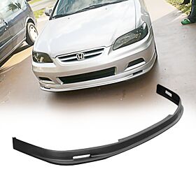 2001-2002 Honda Accord 2DR Coupe Polypropylene Mugen Style Front Bumper Lip - BLF-HA012MU-PU_IK2