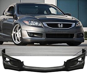 2008-2010 Honda Accord 2DR Coupe Polyurethane HFP Style Front Bumper Lip - BLF-HA082H-PU