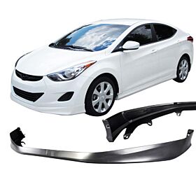 2011-2013 Hyundai Elantra Polypropylene OEM Style Front Bumper Lip - BLF-HYEL10OE-PP